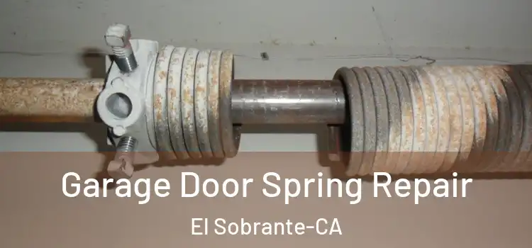  Garage Door Spring Repair El Sobrante-CA