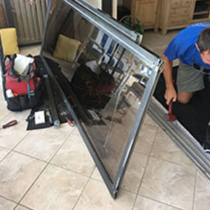sliding glass door frame repair El Sobrante